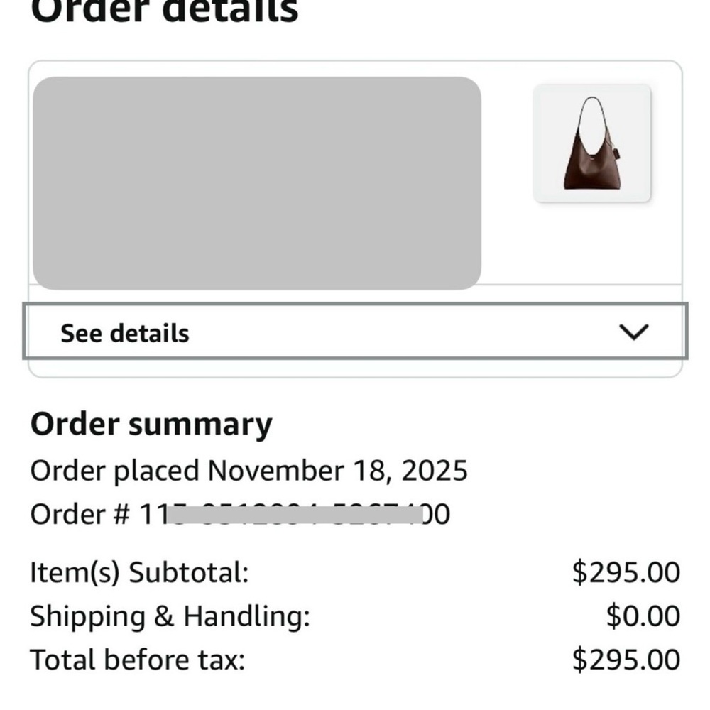 Coach Brooklyn 28 Shoulder Bag in Maple/Brass - Picture 8 of 8